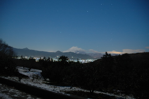 足柄平野と富士山