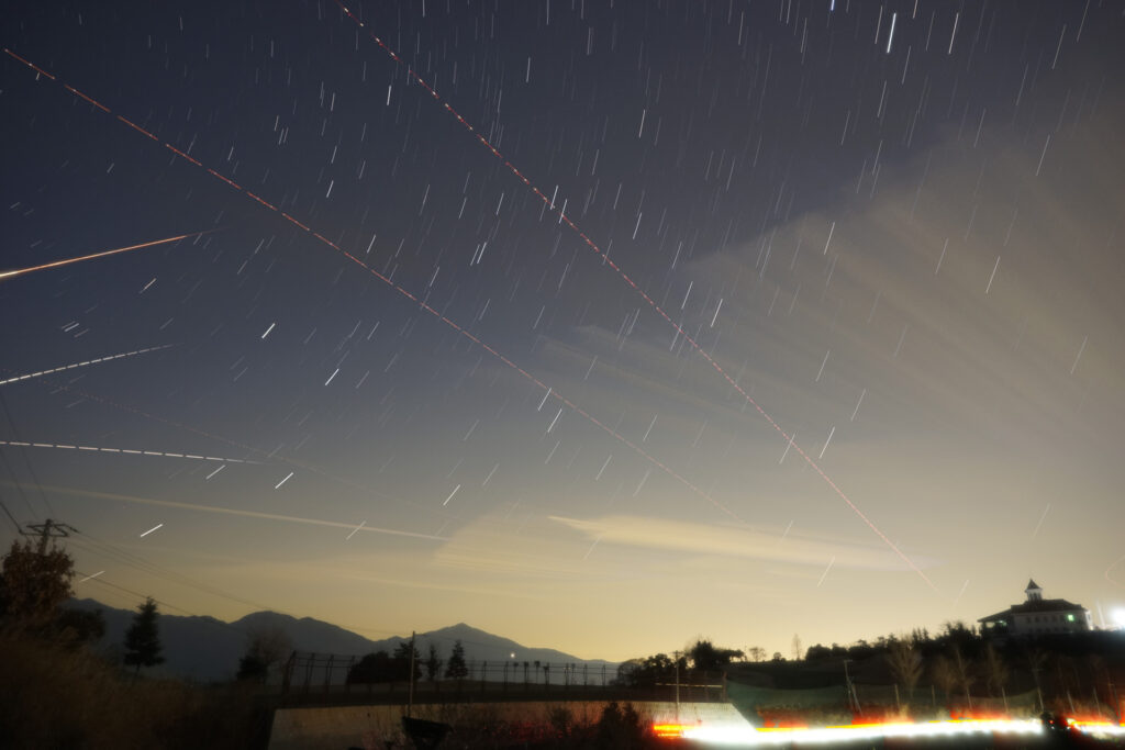 ISS in 松田山(20180209）