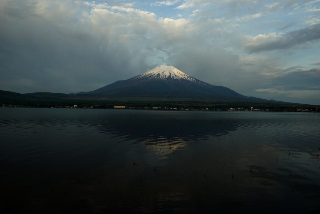 パール富士 in 山中湖 ふたたび
