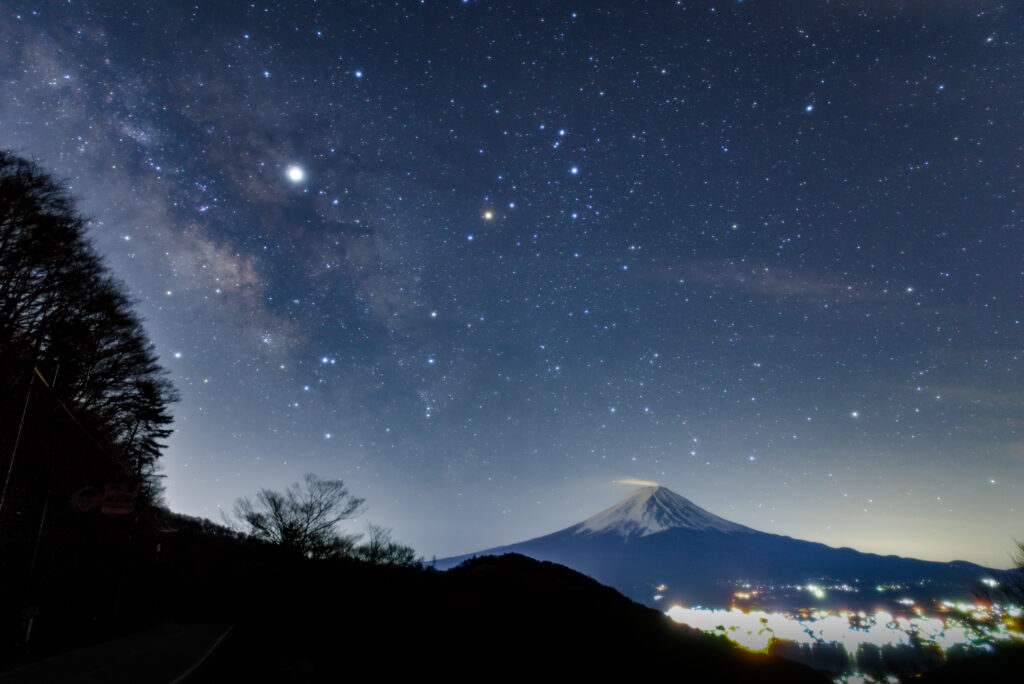 星景写真における画像処理