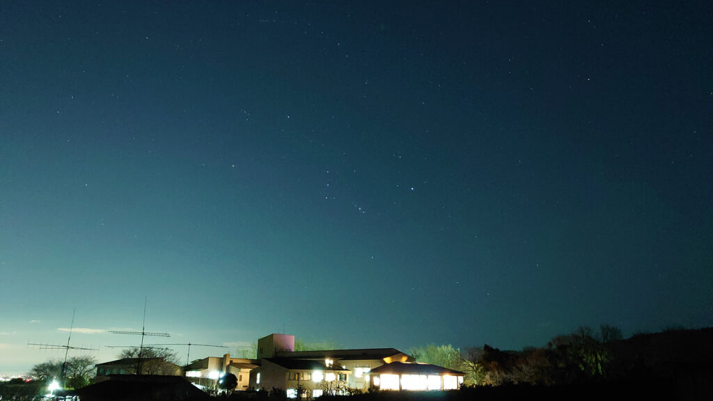 スマフォでの星空写真撮影