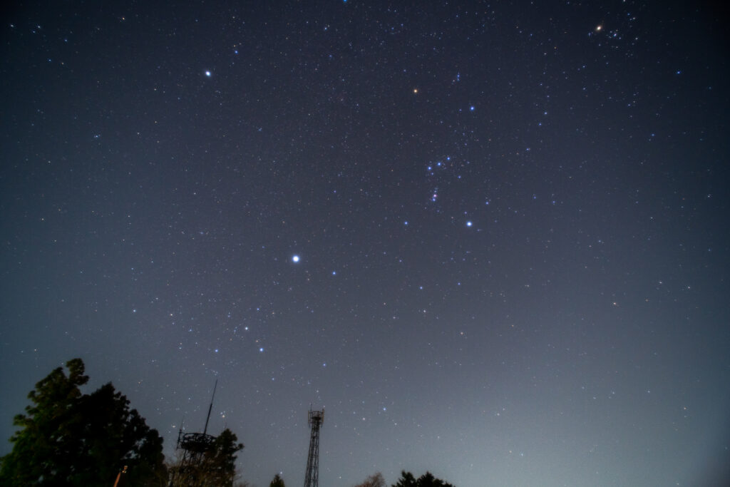 県立つぶらの公園での星を見る会