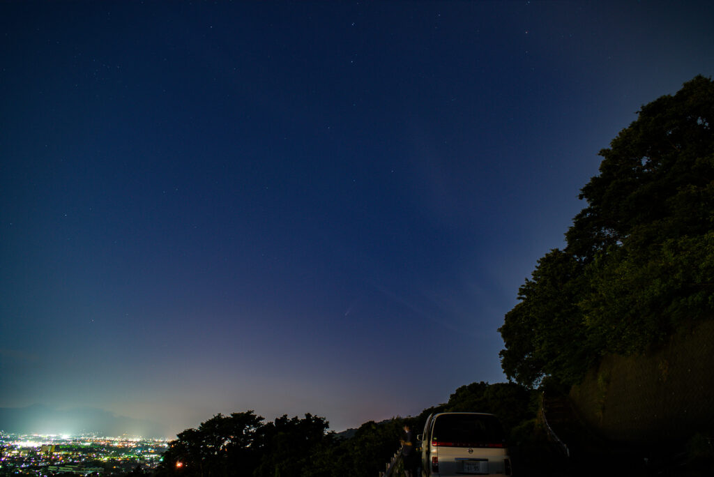 ネオワイズ彗星（20－7－19）画像処理後
