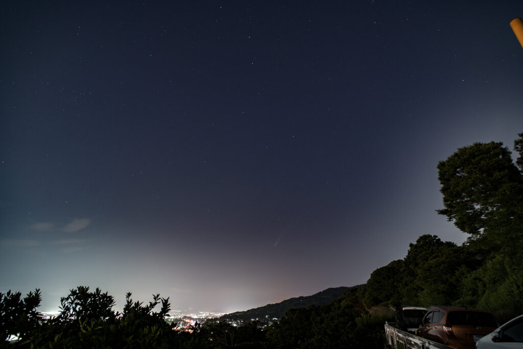 ネオワイズ彗星（20－7－19）画像処理後