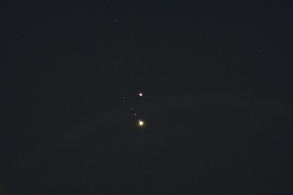 木星と土星の接近201220