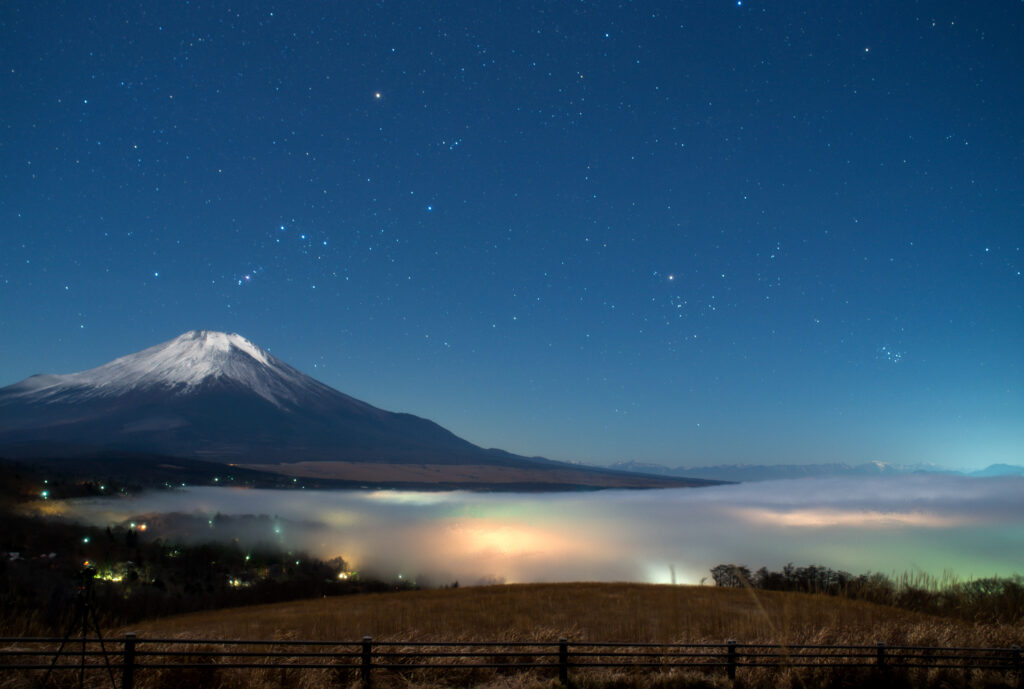 富士山と雲海