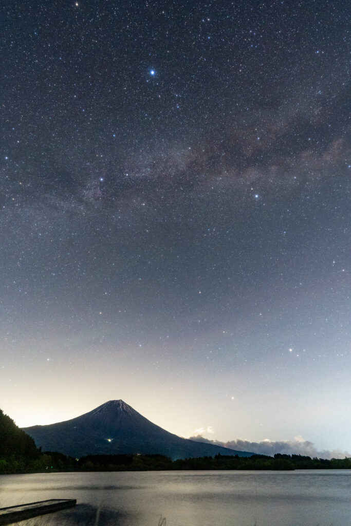 明け方の惑星集合