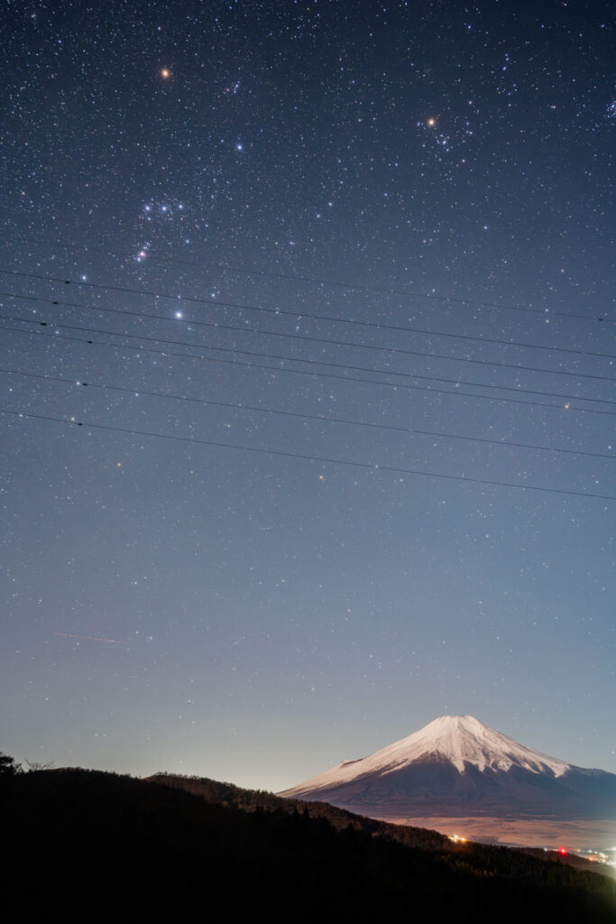 高圧線消しました